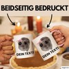 Personalisierte Sad Hamster Meme Tasse Geschenk Trauriger Hamster Eigener Text