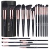 BS-MALL Juego De Brochas De Maquillaje, 18 Uds., Correctores De