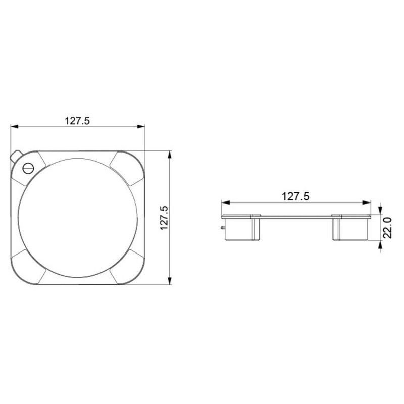 Mac mini M4 Stand, Built-in Cooling, Power Button Access, Aluminum