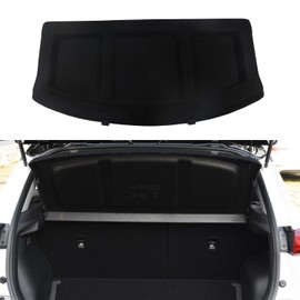 BOPARAUTO Cargo Cover for Hyundai Kona 2018-2022 2023 Accessories Rear Black Trunk Shade Luggage Security Cover(Can Withstand Load)(Not fit for2024 2025)