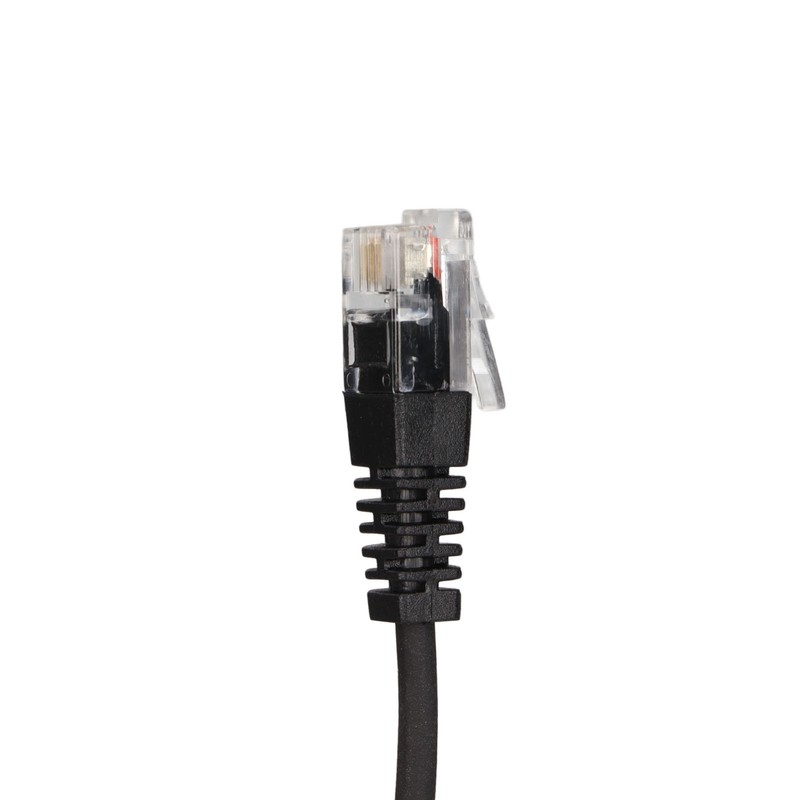 RJ9 Telephone Headset Noise Cancelling Unilateral Corded Business Headphone with