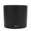 Camera Lens Hood for Canon,ET-73 Plastic Black Camera Mount Lens