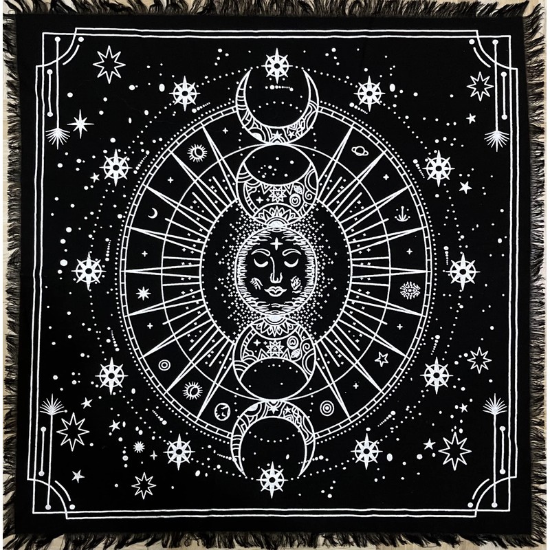 Indian Consigners Altar Cloth Witchraft Witchery Tablecloth Alter Square Table