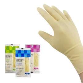 Rough Beauty Gloves (1 Pair) for Hand Protection Dye Large 9ea
