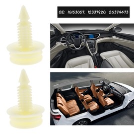 SG Store 50pcs Car Door Trim Retaining Clips 8mm Hole Trim Fasteners 10153057 12337920 20374473 Pressure Rivet Clips Car Interior Clips