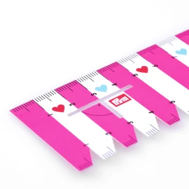Prym 610737 Love Hand Measure, Plastic, Pink, 24.5 x 5 x 0.02 cm