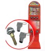 GumballStuff Lock & Key Replacement All Star Sticker Tattoo Vending