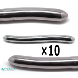 PREMIUM INSTRUMENTS 10× Hegar Uterine Dilator Gynecology 19mm/20mm Surgical Sounds New Instruments