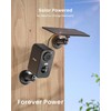 ieGeek Solar Security Cameras Wireless Outdoor Solar Panel, 2K WiFi