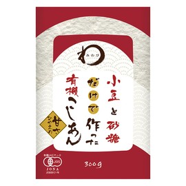 Japan Access Organic Koshian, Made with Only Adzuki Beans and Sugar, 10.6 oz (300 g) x 2 Packs
