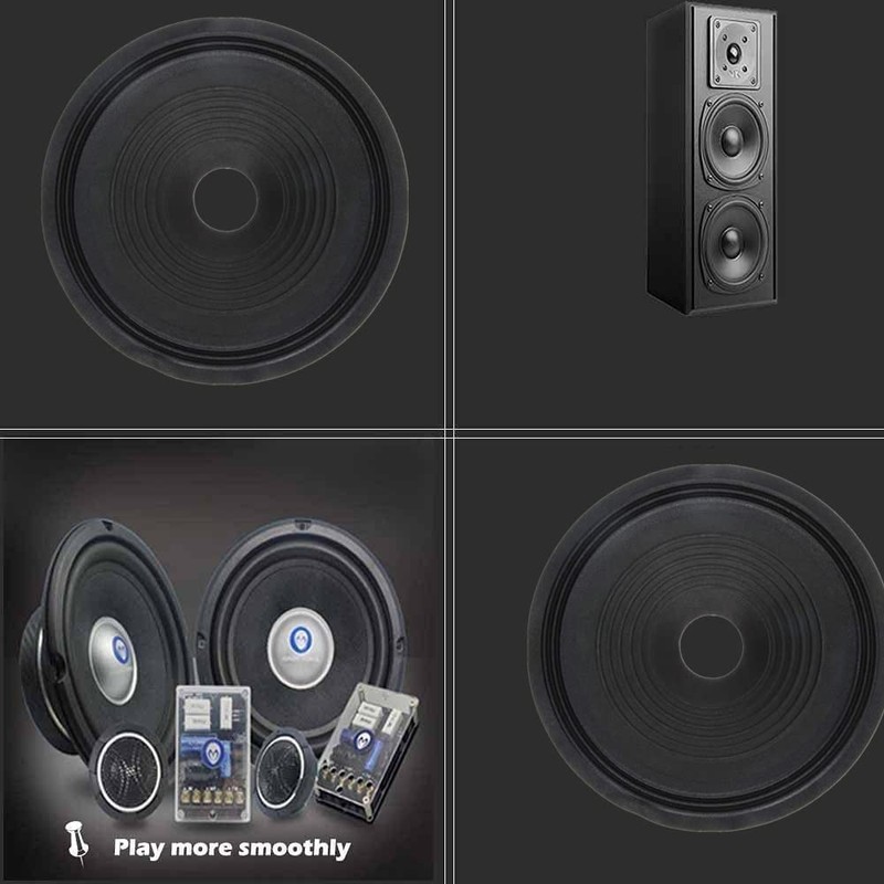 Fielect 10 Inch 2 Wire 1Pcs Speaker Drum Paper Accessories