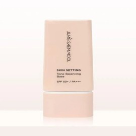 JUNGSAEM MUL SKIN SETTING TONE BALANCING BASE 40ml - Natural fit cover skin setting makeup (SH) / 정샘 물 스킨 세팅 톤 밸런싱 베이스 40ml - 자연스러운 밀착 커버 스킨세팅 메이크업(SH)