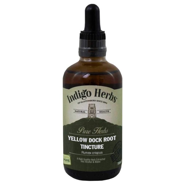 Indigo Herbs Yellow Dock Root Tincture 100ml