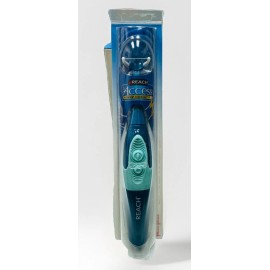 reach access power floss 1 handle 8 disposable snap on heads teal scuffed box