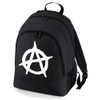 Anarchy Symbol- Punk Logo Men's Varsity Unisex Backpack Rucksack Bag