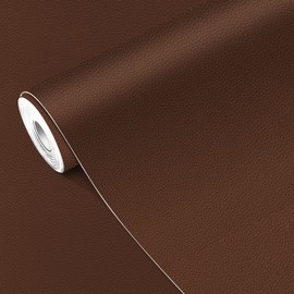 Large Leather Repair Patch for furniture, 15.7*118in Leather Repair Kit, Self Adhesive Leather Repair Tape for Couches, Car Seat, Sofas, Computer Chair, Furniture, Handbags, Drivers Seats(Darkbrown)