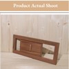 Air Ventilation Panel, Cedar Sauna Vent Cover Wood Adjustable Steam