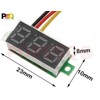 POPESQ® 1 Stk. x Digital Voltmeter 0-100V DC #A4635