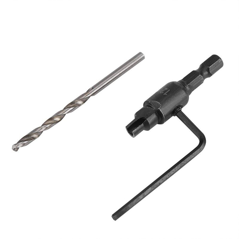 Bosch Countersink Drill Bit, 4 Pieces Hex Shank HSS Drill