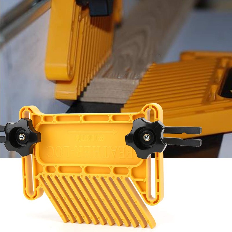 Table Saw Spring Board, 2 Yellow Spring Boards, Inverted Engraving