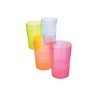 True Multicolor Plastic Party Shot Glasses, 1.5 Ounce Disposable Shot
