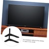 Mobestech 1 Pair No Drill Tv Stand Base for Bedroom