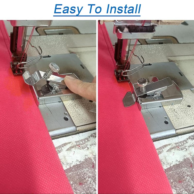 Magnetic Seam Guide, Multifunctional Anti-Curl Magnetic Gauge, Universal Sewing Machine