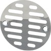 LASCO 03-1243 3-1/4-Inch with 2 Screws Shower Drain Grate, Chrome