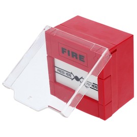 Gadpiparty Emergency Stop Button Cover, Cover Lockout for Emergency Stop Button, Quick Response Call Button, Easy Installation Alert for Seniors