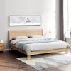 M.J COMFY-LIFE 4Pcs Furniture Legs 60x75mm Wooden Legs for Table