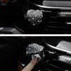 TOMALL Bling Car Engine Start Button Cover Diamond Interior Crystal