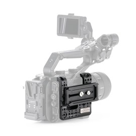 TILTA Side Mounting Plate Compatible with Sony FX6, with Camera Index Tags, 1/4"-20, 3/8"-16 with Locating Points and Cold Shoe ES-T20-SMP