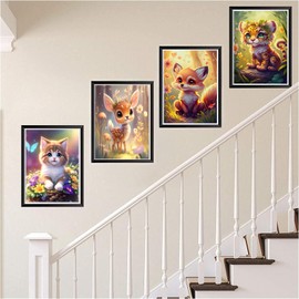 Meothan 5D Diamond Painting Kits for Adult, Stained Glass Tree of Life Diamond Art Kits for Adult Beginners, Tree Diamond Painting Full Round Drill Crafts Kit for Home Wall Decor Gift 12x12in