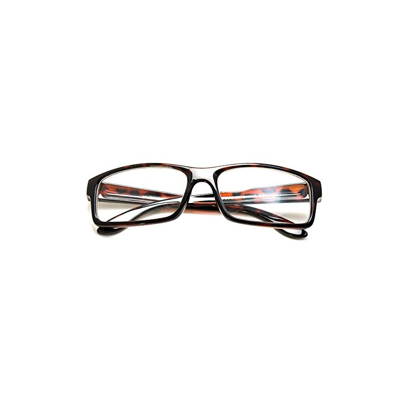 Newbee Fashion- Casual Nerd Thick Clear Frames Fashion Glasses Rectangular