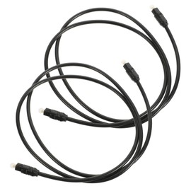 Operitacx 2 Stücke Optisches Audio Kabel 1 Meter für Soundbar Tv Kabel mit Vergoldeten Steckern Kratzfest Druckfest für Heimkino Audiosysteme