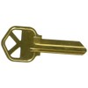 Kaba Ilco KW1-BR-250PK Blank Kwikset Key (250 Pack)