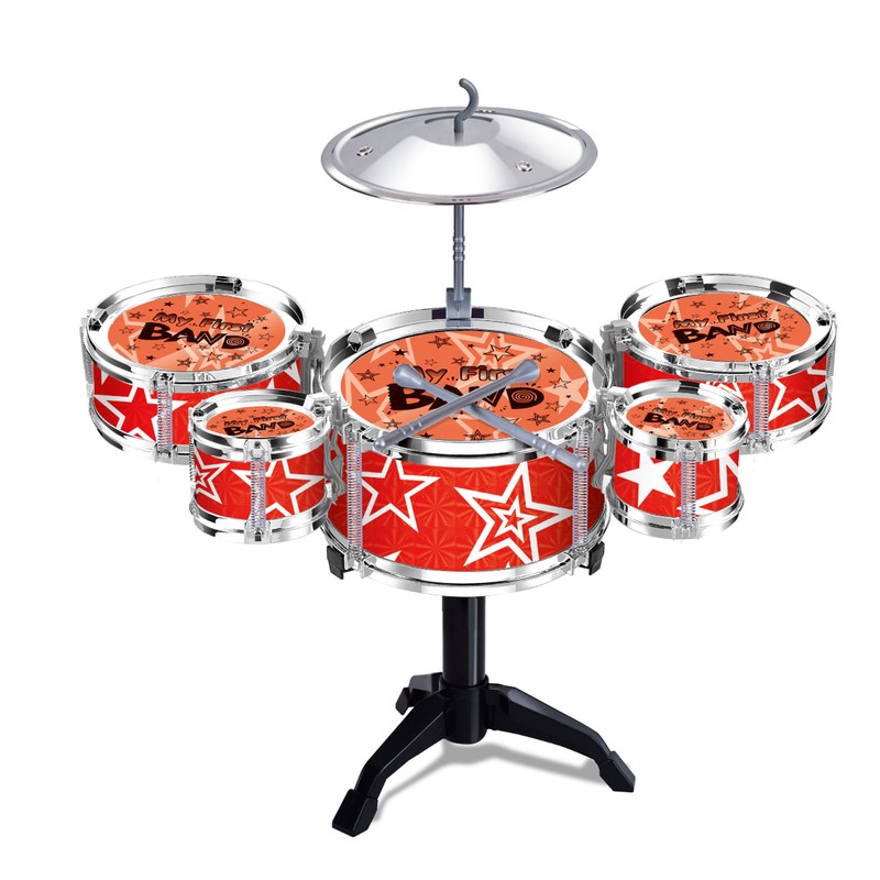 Kids Instrument Drum Set for Toddler Educational Percussion Simulation Instrument