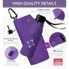 LILAC Travel Mini Umbrella parapluie Compact Small & Portable, Windproof