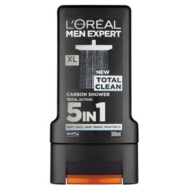 L'Oreal Men Expert Total Clean Shower Gel, 300ml