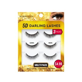 Poppy & Ivy 5D Darling Lashes - 3 Pairs (MAEVE)
