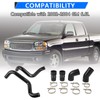 SSN 3" Aluminum Intercooler Pipe &Boot Kit Compatible with 2002