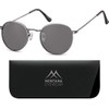 Montana Eyewear Sunoptic S92 Sonnenbrille in grau, inklusive Softetui