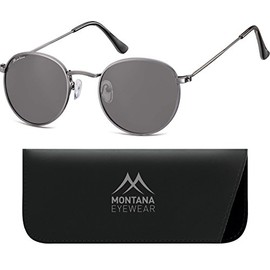 Montana Eyewear Sunoptic S92 Sonnenbrille in grau, inklusive Softetui