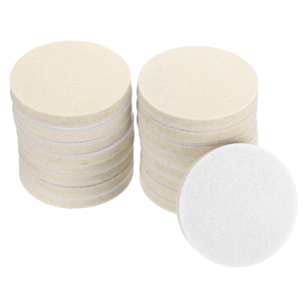 uxcell 3-Inch Wool Felt Polishing Pad, Buffing Wheels Polish Pad,