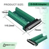 BRIEFCEC DB37 Adapter D-SUB RS-232 RS485 Serial to 37-Pin Solderless