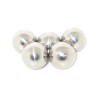 Ball Baron Pinball Replacement 5 [FIVE] 1-1/16" High Polish Chrome