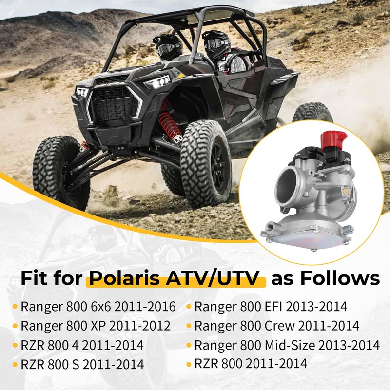M MATI Throttle Body for Polaris Ranger 800 2011-2016 RZR