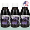 Sambucol Black Elderberry Syrup Essence, 3 units, 120ml / 삼부콜 블랙 엘더베리 시럽 진액, 3개, 120ml
