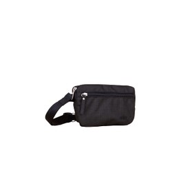 Haiku Hopper | Waist, Hip, Fanny Pack, Belt Bag Purse | with adjustable belt Clip, Black in Bloom