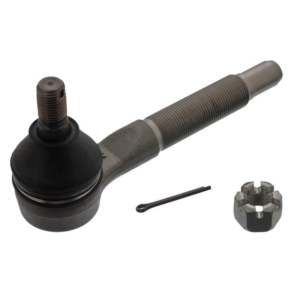 febi bilstein 42687 Tie Rod End with castle nut and cotter pin, pack of one